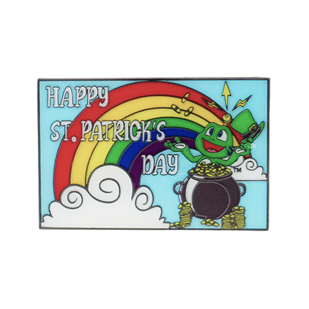Cache at the End of the Rainbow Geocoin