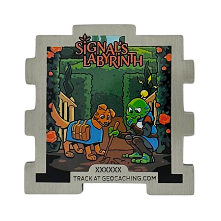 Signal's Labyrinth Geocoin Four- The Hedge