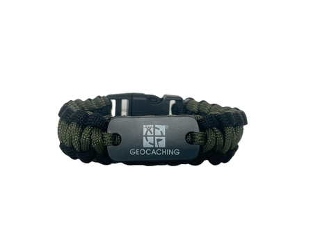 Opaska na rękę Geocaching Paracord Wristband