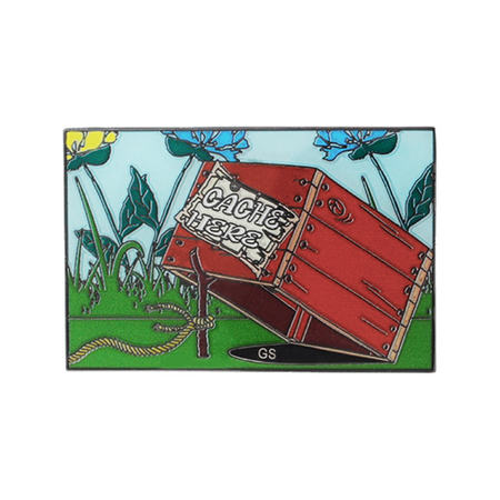 Cache at the End of the Rainbow Geocoin