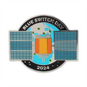 2024 Big Blue Switch Day Geocoin